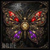 Steampunk Butterfly 15 OZ Straight Wrap