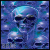 Blue Skull 15 OZ Straight Wrap