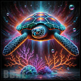 Neon Turtle 15 OZ Straight Wrap