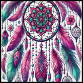 Dreamcatcher Feathers 15 OZ Straight Wrap