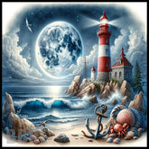 Lighthouse Scene 15 OZ Straight Wrap