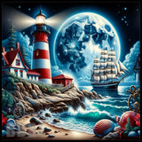 Lighthouse Scene 2 15 OZ Straight Wrap