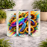 Colorful Turtle 13 15 OZ Straight Wrap
