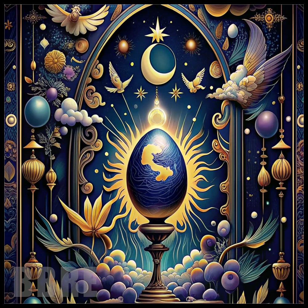 Celestial Egg 15 OZ Straight Wrap