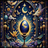Celestial Egg 15 OZ Straight Wrap