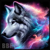 Cosmic Wolf 7 15 OZ Straight Wrap