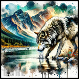 Majestic Wolf 15 OZ Straight Wrap