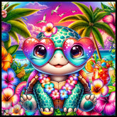 Tropical Turtle 14 15 OZ Straight Wrap