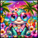 Tropical Turtle 14 15 OZ Straight Wrap