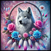 Wolf Dreamcatcher 10 15 OZ Straight Wrap