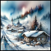 Winter Village 15 OZ Straight Wrap
