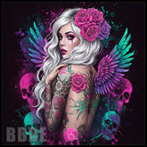 Angel Tattoo 15 OZ Straight Wrap