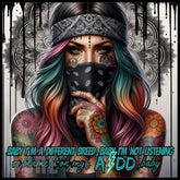 Colorful Tattoo 15 OZ Straight Wrap