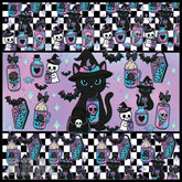 Witchy Cat 15 OZ Straight Wrap