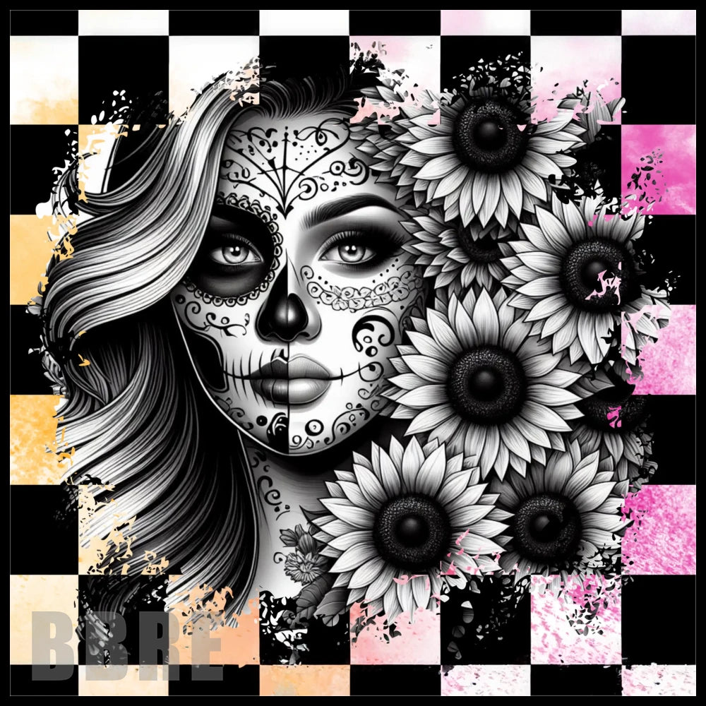 Sugar Skull 5 15 OZ Straight Wrap