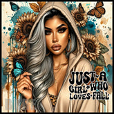 Fall Girl 15 OZ Straight Wrap