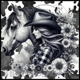 Cowgirl Horse 6 15 OZ Straight Wrap