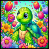 Turtle Blossom 7 15 OZ Straight Wrap
