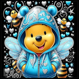 Bee Bear 15 OZ Straight Wrap