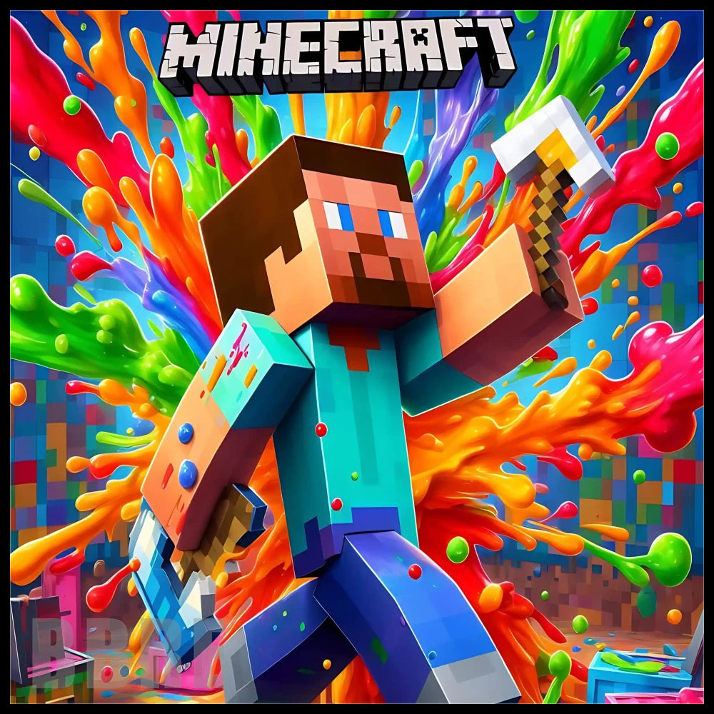 Minecraft Steve 15 OZ Straight Wrap