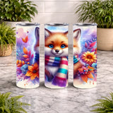 Colorful Fox 15 OZ Straight Wrap
