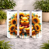 Sunflower Pooh 15 OZ Straight Wrap
