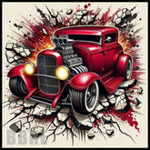 Red Hot Rod 15 OZ Straight Wrap