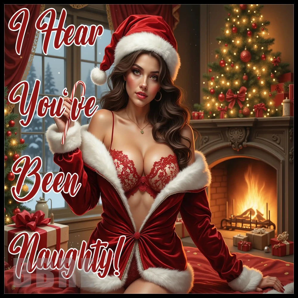 Naughty Christmas 15 OZ Straight Wrap