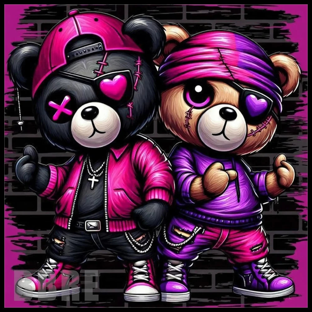 Street Style Bears 15 OZ Straight Wrap