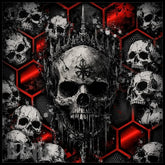 Crowned Skull 3 15 OZ Straight Wrap