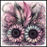Floral Fantasy 15 OZ Straight Wrap