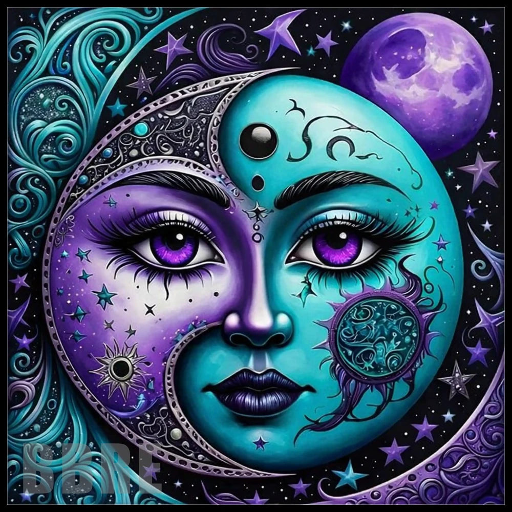 Celestial Moon 2 15 OZ Straight Wrap