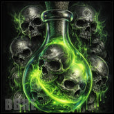 Skull Potion 15 OZ Straight Wrap