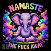 Elephant Namaste 15 OZ Straight Wrap