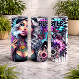 Hustle Artwork 15 OZ Straight Wrap
