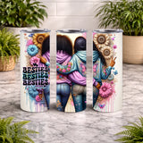 Besties Forever 2 15 OZ Straight Wrap