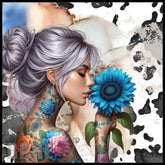 Floral Portrait 15 OZ Straight Wrap