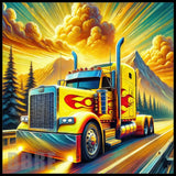 Flame Truck 15 OZ Straight Wrap