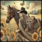 Sunflower Rider 15 OZ Straight Wrap