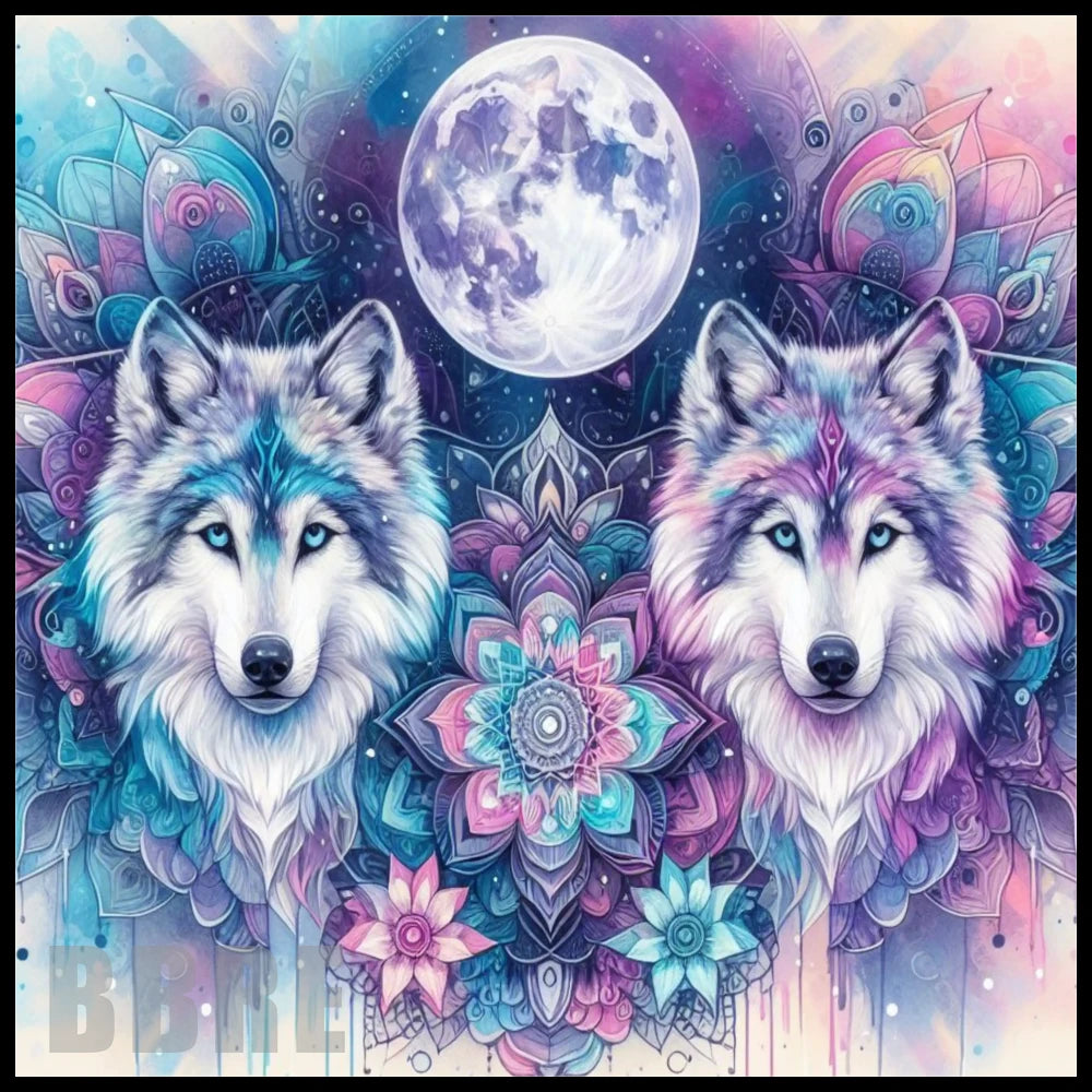 Mystic Wolves 15 OZ Straight Wrap