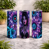 Gothic Sunflowers 15 OZ Straight Wrap