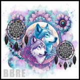 Wolf Dreamcatcher 12 15 OZ Straight Wrap
