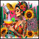 Salty Tequila 15 OZ Straight Wrap