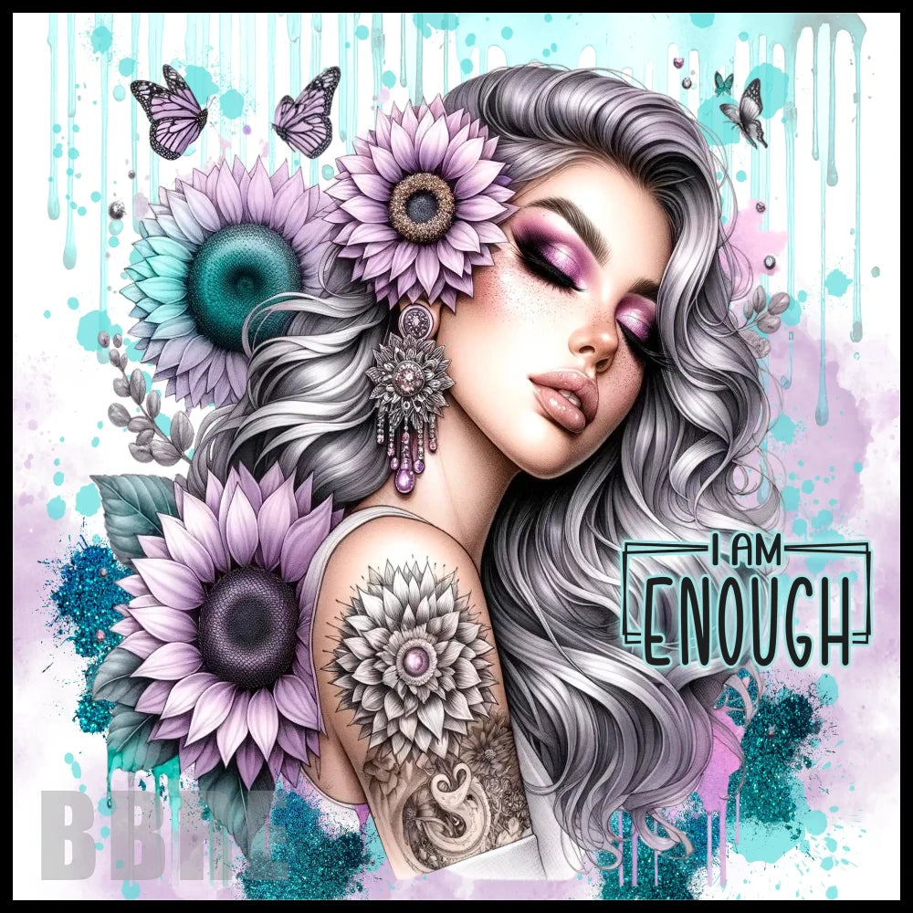 Floral Goddess 6 15 OZ Straight Wrap