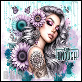 Floral Goddess 6 15 OZ Straight Wrap