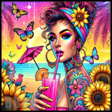 Tropical Vibes 3 15 OZ Straight Wrap
