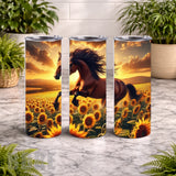 Sunflower Stallion 15 OZ Straight Wrap