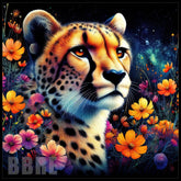 Cheetah Blossom 15 OZ Straight Wrap