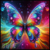 Colorful Butterfly 6 15 OZ Straight Wrap