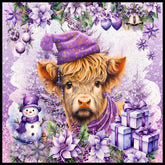 Festive Cow 15 OZ Straight Wrap